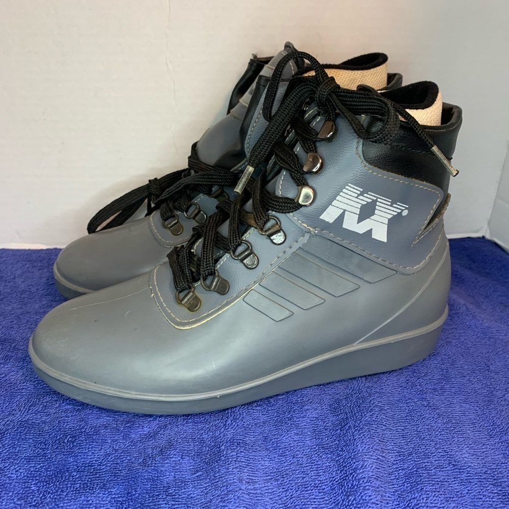 Kodiak Women’s Gray Insulated Waterproof Winter Warm Snow Boots Rubber Size 6